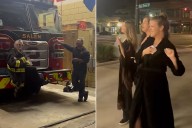 Firefighter Goes Viral After Serenading Bride During Bachelorette