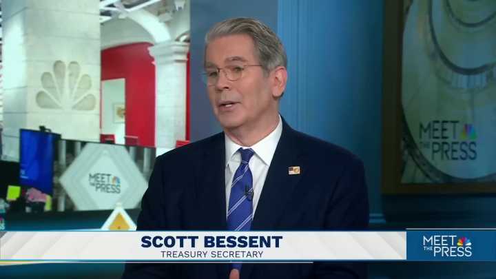 Scott Bessent Continues  His Gaslighting On Trump's Tariffs