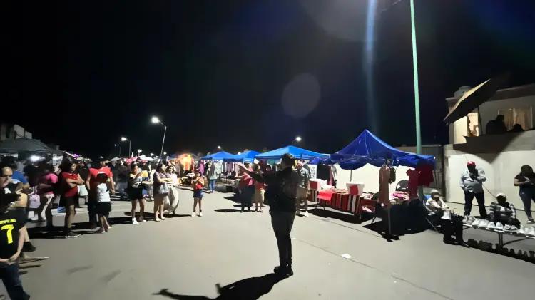 Inauguran Tianguis Nocturno Ocotillo con música, cultura y convivencia en Nogales