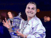 La tenista y número uno del Mundo la Bielorrusa Aryna Sabalenka anuncia su baja para el Abierto de China por lesión
