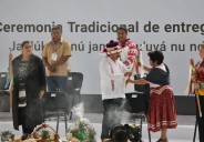 Con la misión de sanear al PJ de corrupción y nepotismo reciben ministros bastón de mando indígena