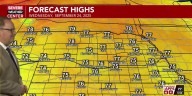 After a cool and wet Tuesday, drier and warmer weather settles in the rest of the week