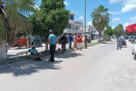 Choque de mototaxi contra ciclista en Escárcega deja tres heridos