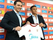 Alexis Sánchez fue presentado en Sevilla