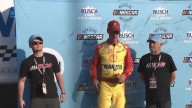 Joey Logano wins pole position ahead of Sunday's NASCAR race