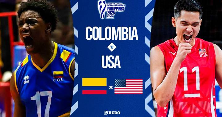 Colombia vs Estados Unidos EN VIVO, Mundial de Vóley Masculino: dónde ver y a qué hora juegan