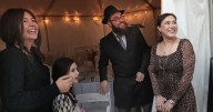 Photos: Jewish faithful hold a Rosh Hashanah community dinner