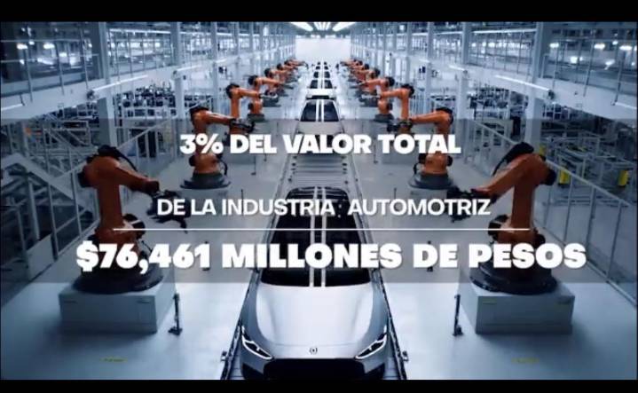 Minería en México representa el 3% del valor total de la industria automotriz: CIDE