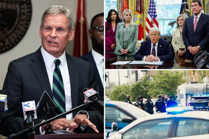 Tennessee governor says more federal agents to combat crime in Memphis