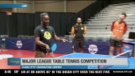 Major League Table Tennis Competition in Charlotte