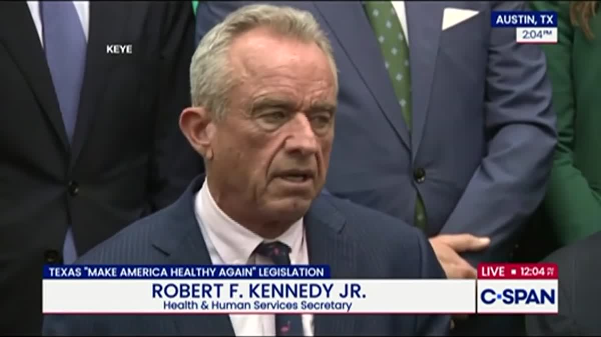 RFK Jr Claims He Can Diagnose Health Issues By Looking At Children's Faces