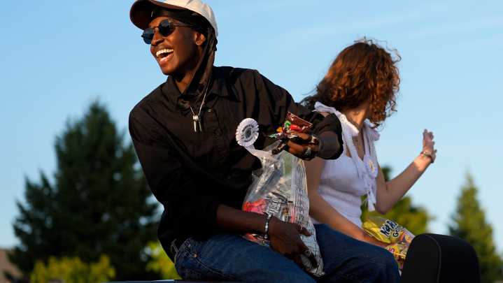See our favorite moments from the Iowa City West homecoming parade