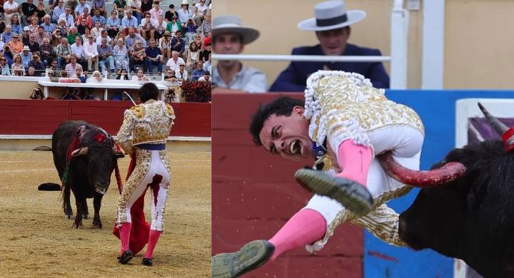 Tras recibir cornada en sus genitales, torero colombiano es ingresado a UCI Juan de Castilla participaba de una corrida en Bayona, Francia.