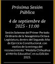 ¡Por fin!, entregará el Congreso del Estado la Medalla al Mérito Educativo 2025