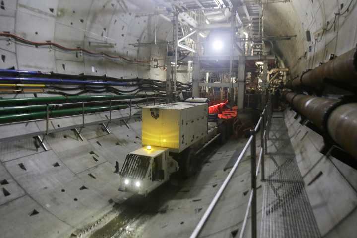 Abren un túnel por debajo del Canal de Panamá para dar paso a la nueva línea del metro