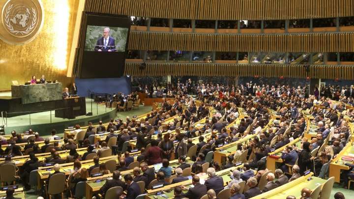 Guterres lamenta que los principios de las Naciones Unidas "están bajo asedio"