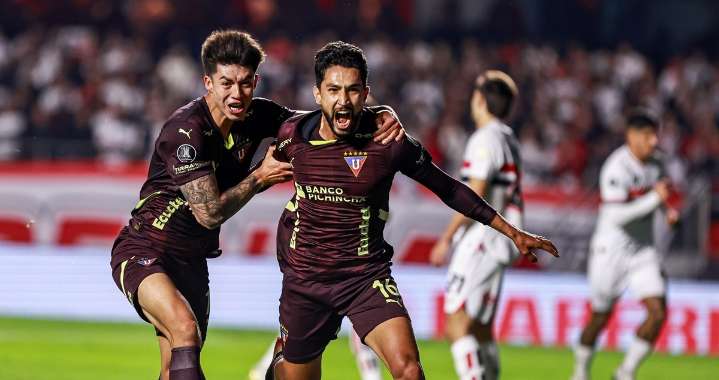 Liga de Quito dio mazazo en Brasil a Sao Paulo y se metió en semifinales de Copa Libertadores