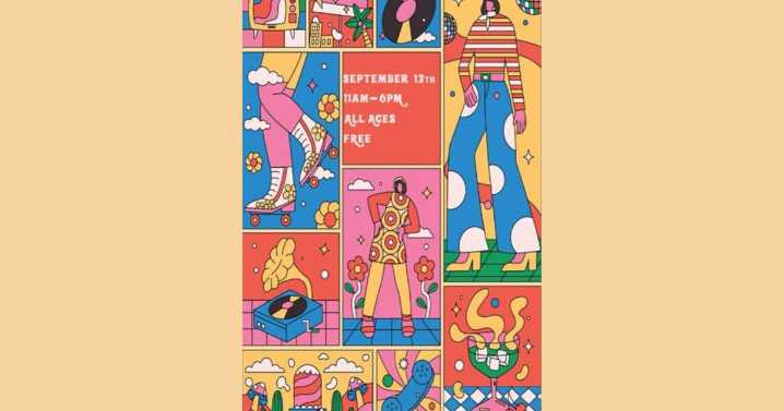 Explore over 40 vintage vendors downtown Spokane block party