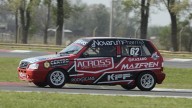 Tomás Arévalo, Francisco Calo y Francisco Hermida, los ganadores del Turismo Pista en San Jorge