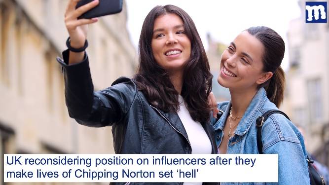 Influencers can't be all bad if they've ruined the Cotswolds