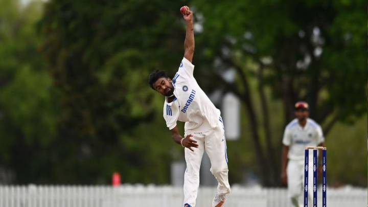 India A fight back as Manav Suthar’s five-for keeps Australia A to 350/9 on Day 1