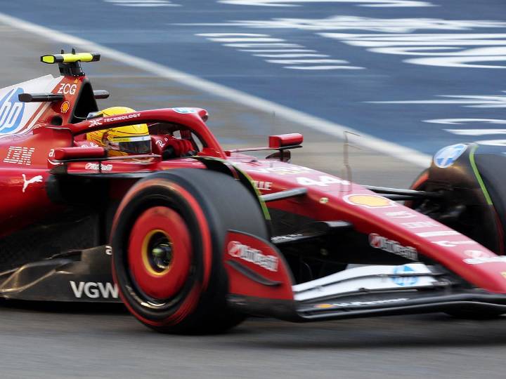 Hamilton fue el más rápido en práctica 2 en Azerbaiyán