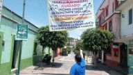 Tula: Pobladores advierten con lona a posibles ladrones