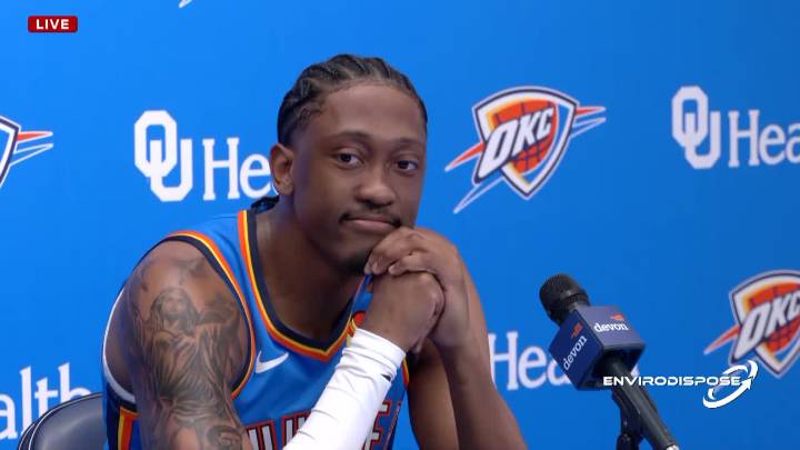 Thunder All-Star Jalen Williams says focus is on team success ahead of 2025