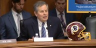 Daines continues efforts to restore old Washington Football logo