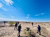 Realizan búsqueda de mujeres desaprecidas en Vistas de Zaragoza