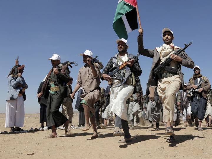 Attack by Yemen’s Houthi rebels sets ship ablaze in Gulf of Aden