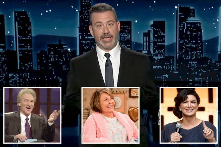 Jimmy Kimmel joins the ranks of Roseanne Barr, Bill Maher in falling to ABC's cancel culture