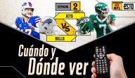 Buffalo Bills vs New York Jets: ¿Dónde ver y a qué hora el juego de Semana 2 de la NFL?