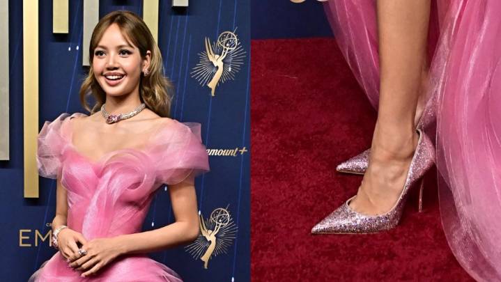Lisa Delivers Fairytale Glamour in Louboutins at Emmys 2025 Red Carpet
