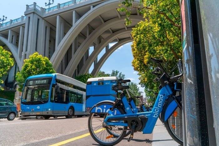 Autobuses de la EMT y Bicimad gratis en Madrid los días 1, 8 y 9 de septiembre