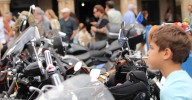 La XIII Custom Biker Day toma la Plaza Mayor de Salamanca