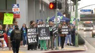 Kaiser nurses hold 1-day strike in midst of contract talks