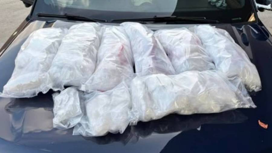 Agents seize meth and more in 2 drug busts near airport