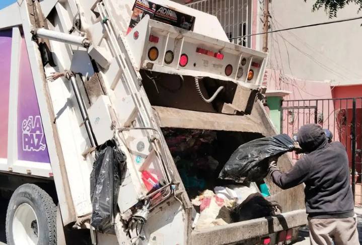 Recolección de basura en La Paz: colonias donde pasará el camión este viernes tras Lorena