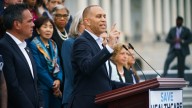 Jeffries challenges Trump over ‘racist’ AI video: ‘Say it to my face’