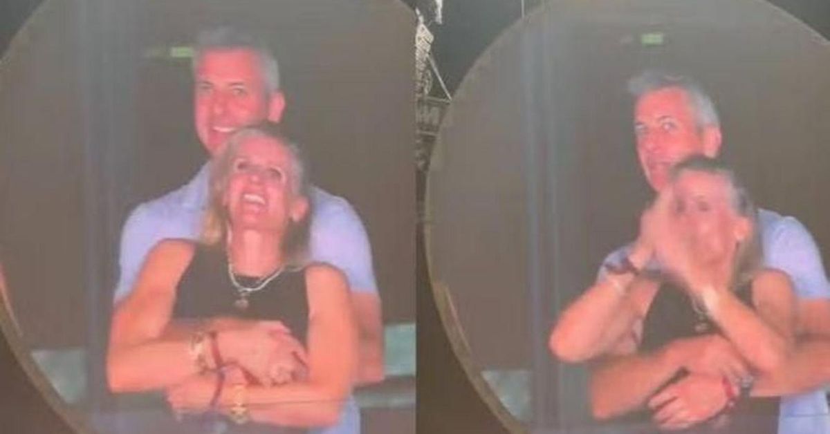 Andrew Cabot rompe su silencio sobre la infidelidad de su esposa en el concierto de Coldplay: "Estábamos separados semanas antes"