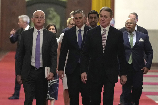 US lawmakers push for military dialogue in a rare China visit