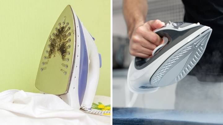 Cómo limpiar una plancha quemada y con manchas negras para dejarla como nueva