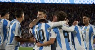 “El que no salta no va al Mundial”: Argentina se burla de Chile en su festejo ante Venezuela