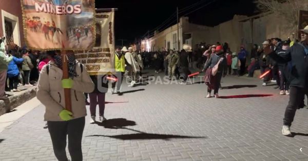 Peregrinos de la Puna llegaron San Antonio de los Cobres junto al padre Bernacki