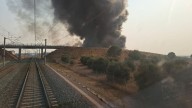 Los incendios de agosto dispararon casi un 30% las incidencias ferroviarias