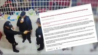 Cámara del penal de Huejotzingo capta como custodio da golpiza a reo
