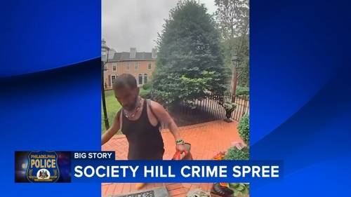 Neighbors in Philadelphia's Society Hill neighborhood on edge after daytime crime spree