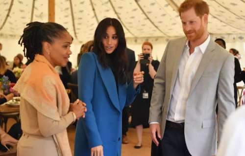 Doria Ragland, mamá de Meghan Markle, es el gran apoyo del príncipe Harry, aseguran