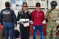 Presuntos extorsionadores detenidos en Ecatepec, Edomex